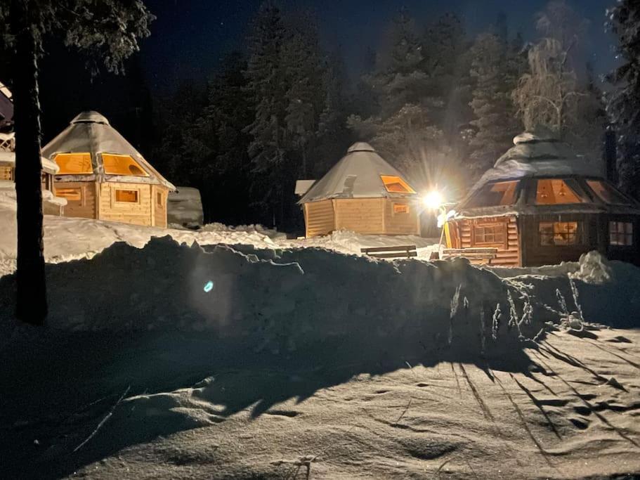 Northern Light Huts - Paradise Lapland Kiruna Ngoại thất bức ảnh