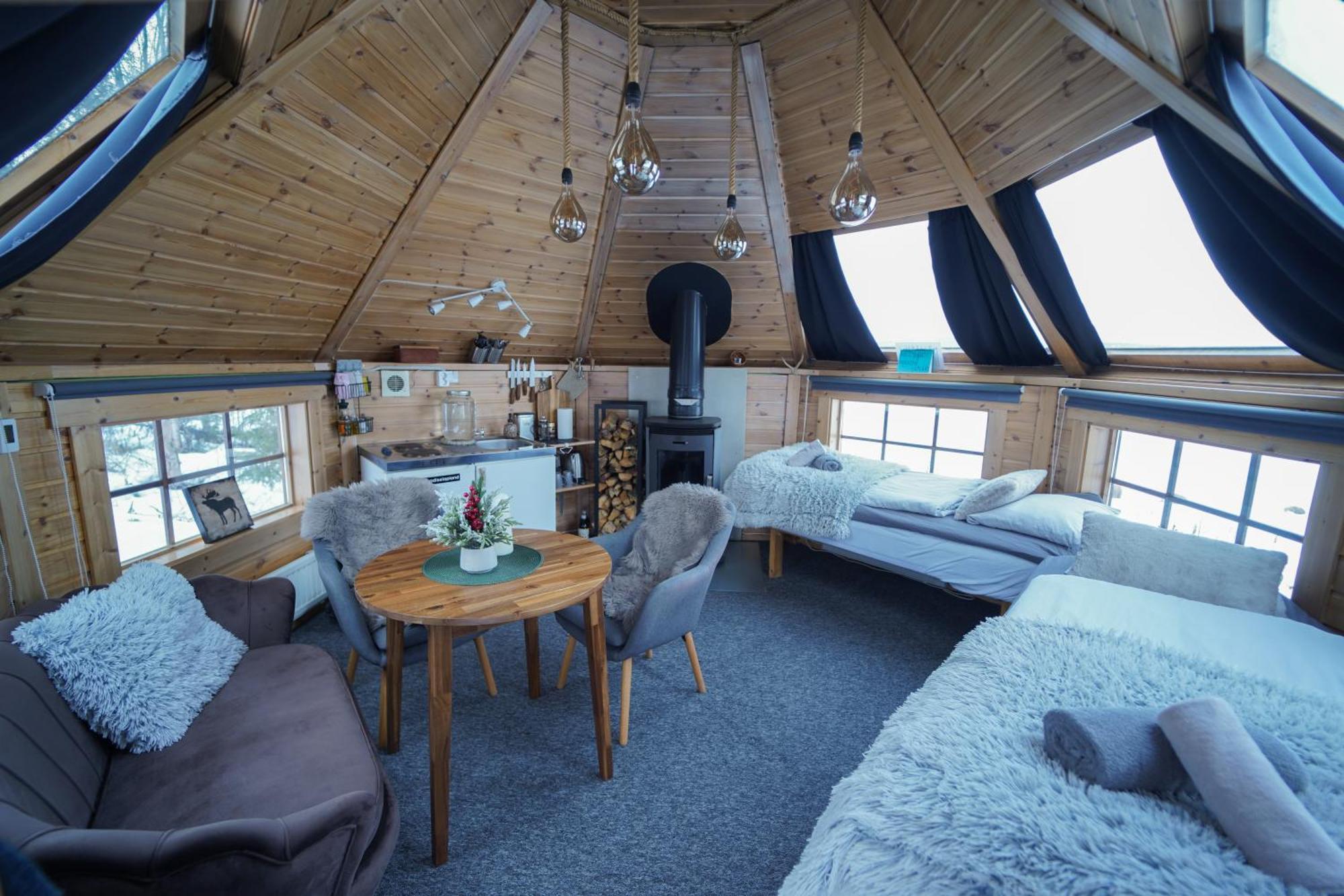 Northern Light Huts - Paradise Lapland Kiruna Ngoại thất bức ảnh