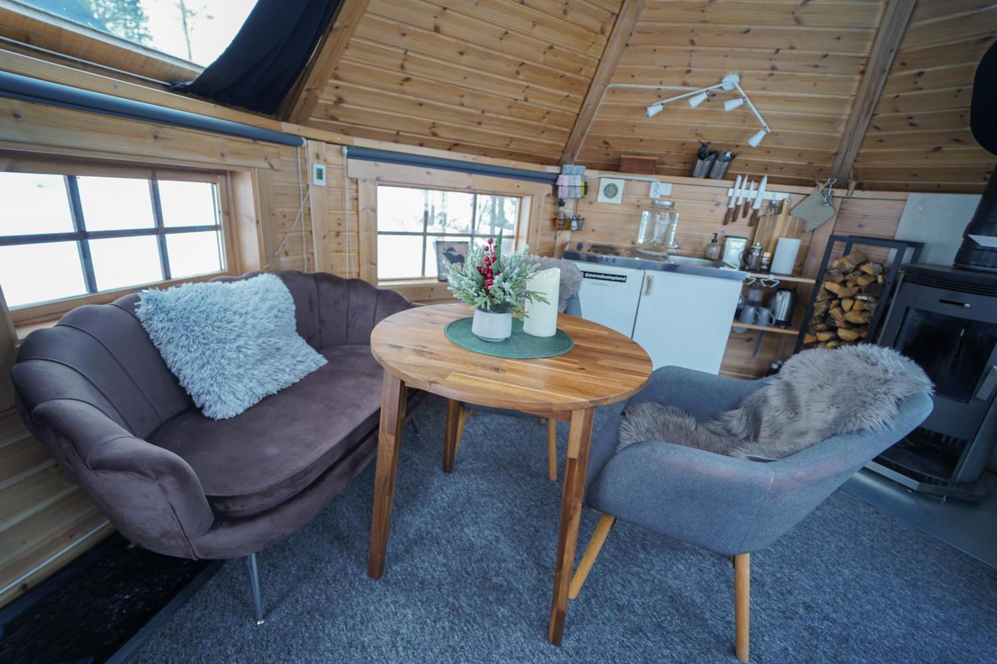 Northern Light Huts - Paradise Lapland Kiruna Ngoại thất bức ảnh