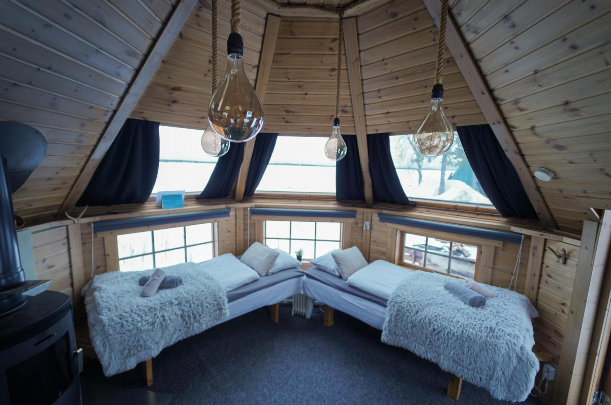 Northern Light Huts - Paradise Lapland Kiruna Ngoại thất bức ảnh