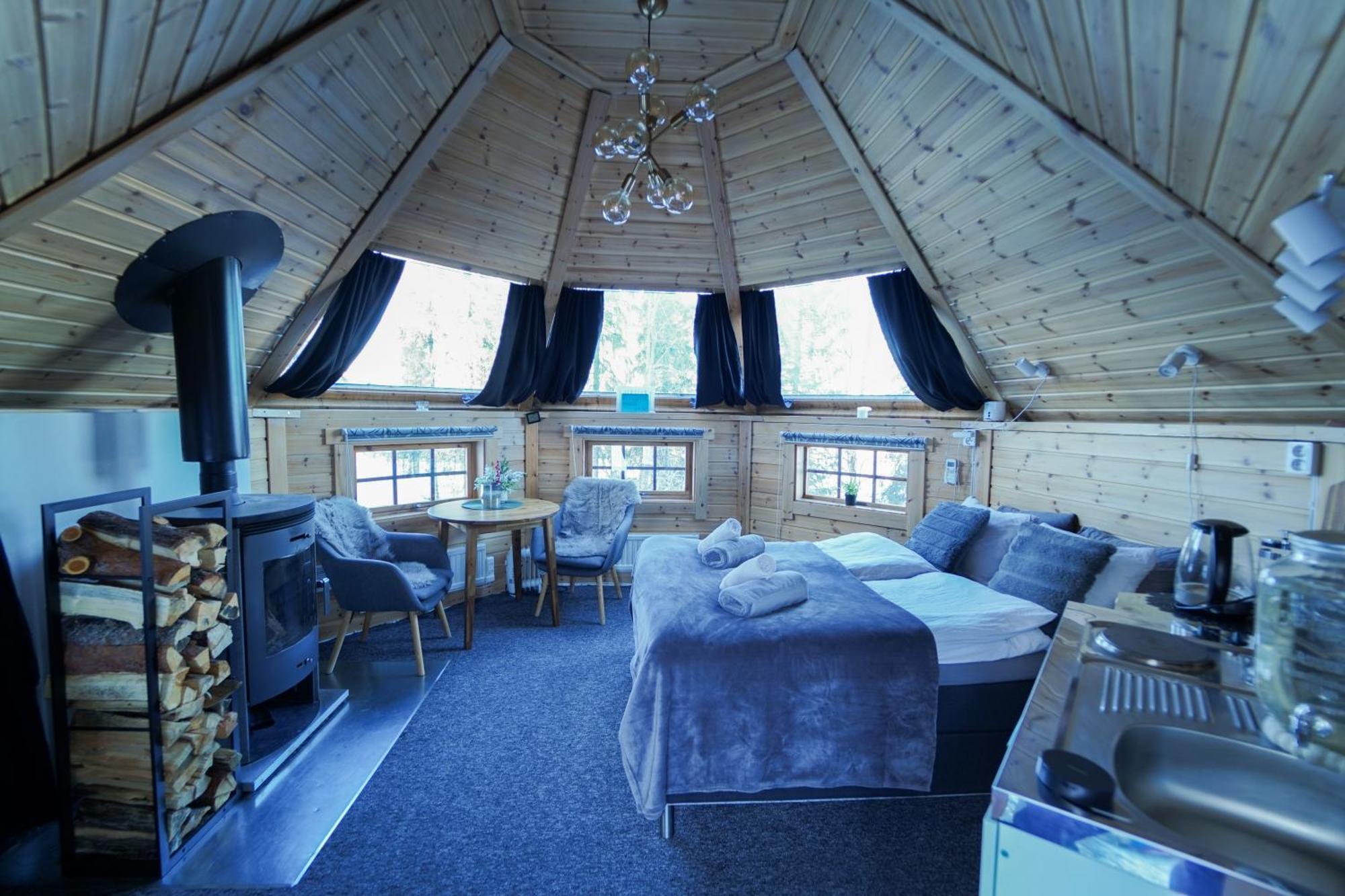 Northern Light Huts - Paradise Lapland Kiruna Ngoại thất bức ảnh